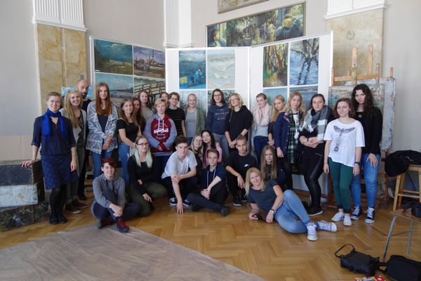 Auf zu neuen Horizonten – 13 AKBK-Schüler besuchten ihre polnische Partnerschule in Bydgoszcz