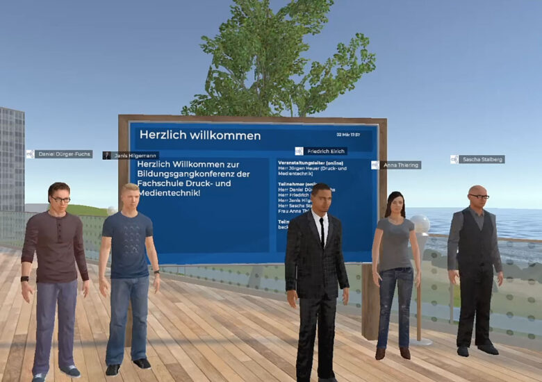 Erste virtuelle Bildungsgangkonferenz in der Fachschule Druck- und Medientechnik