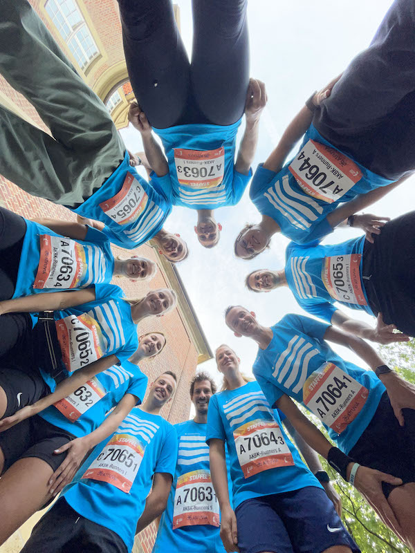 Der 21. Volksbank-Münster-Marathon: 3 AKBK-Staffeln überaus erfolgreich im ZIEL!