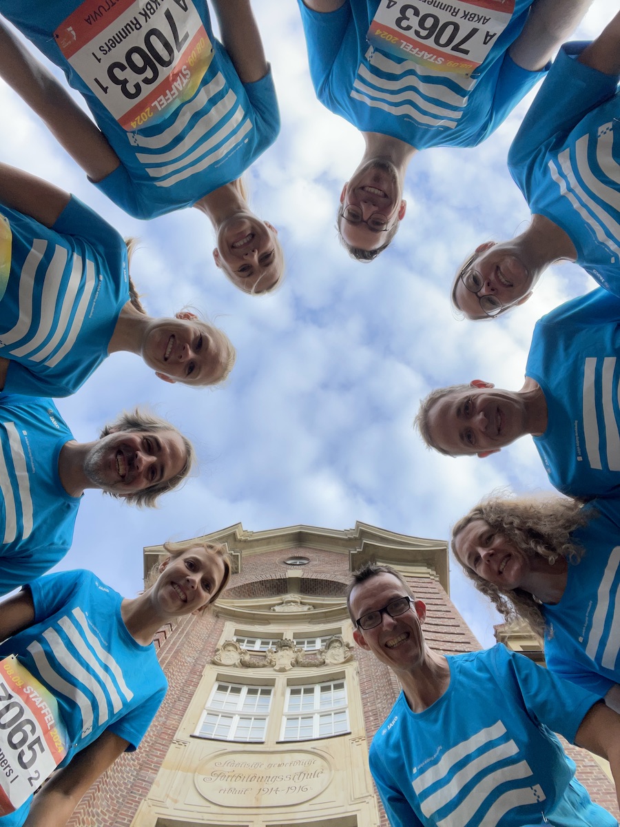 AKBK-Staffeln auch 2024 erfolgreich beim Münster Marathon