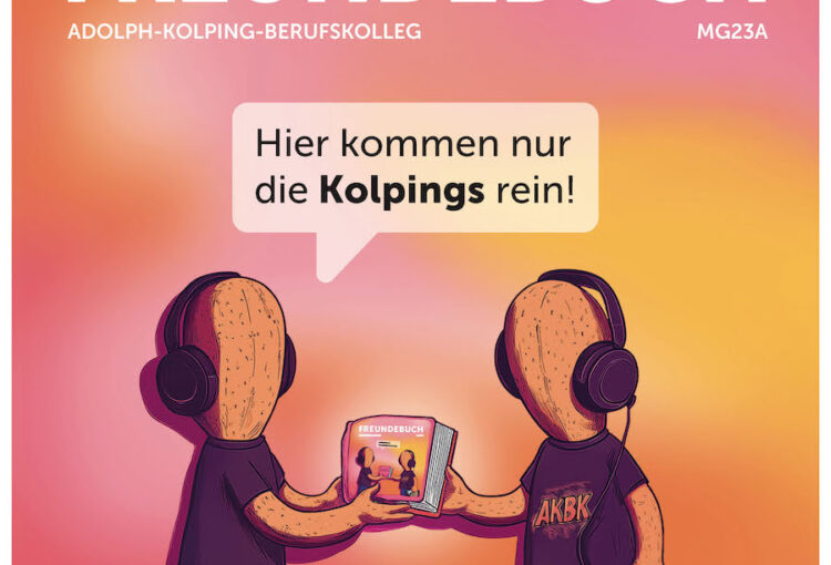 „Das Freundebuch“ – AKBK-MediengestalterInnen präsentieren ihr aktuelles Unterrichtsprojekt in derFachzeitschrift „Druck- und Medien-ABC“