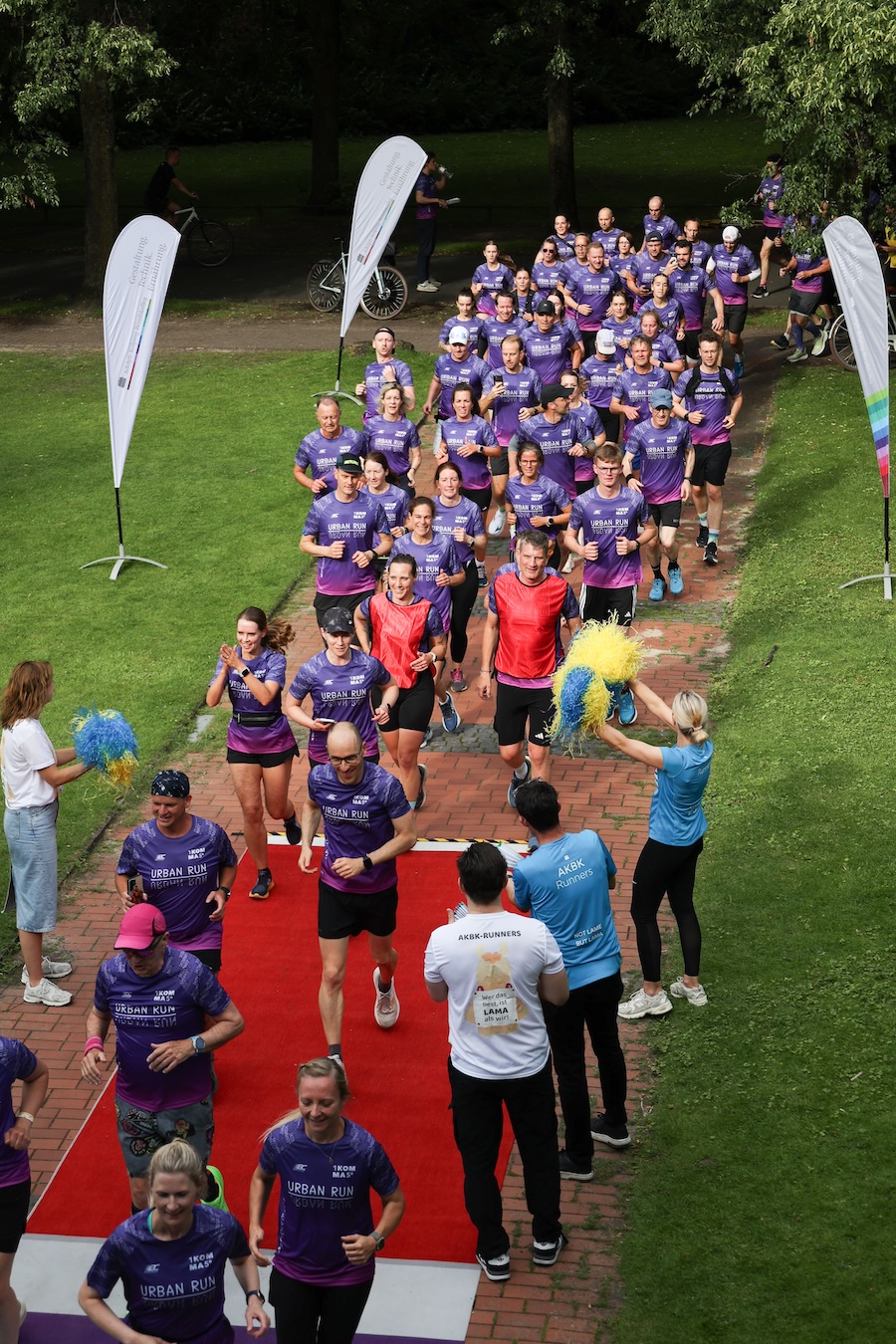 AKBK zum 2. Mal „Wettkampfstätte“ beim URBAN-RUN Münster 
